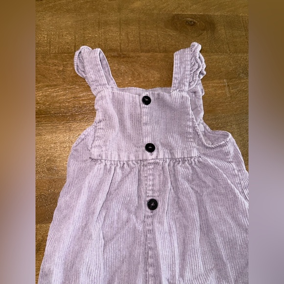 Zara Kids Corduroy Overalls in Lavender - Picture 2 of 5